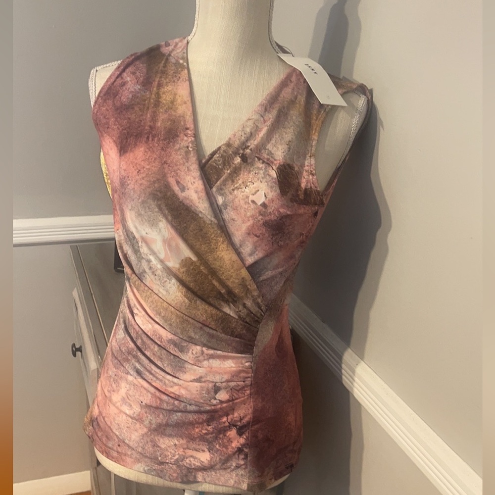 DKNY PINK BLOUSE